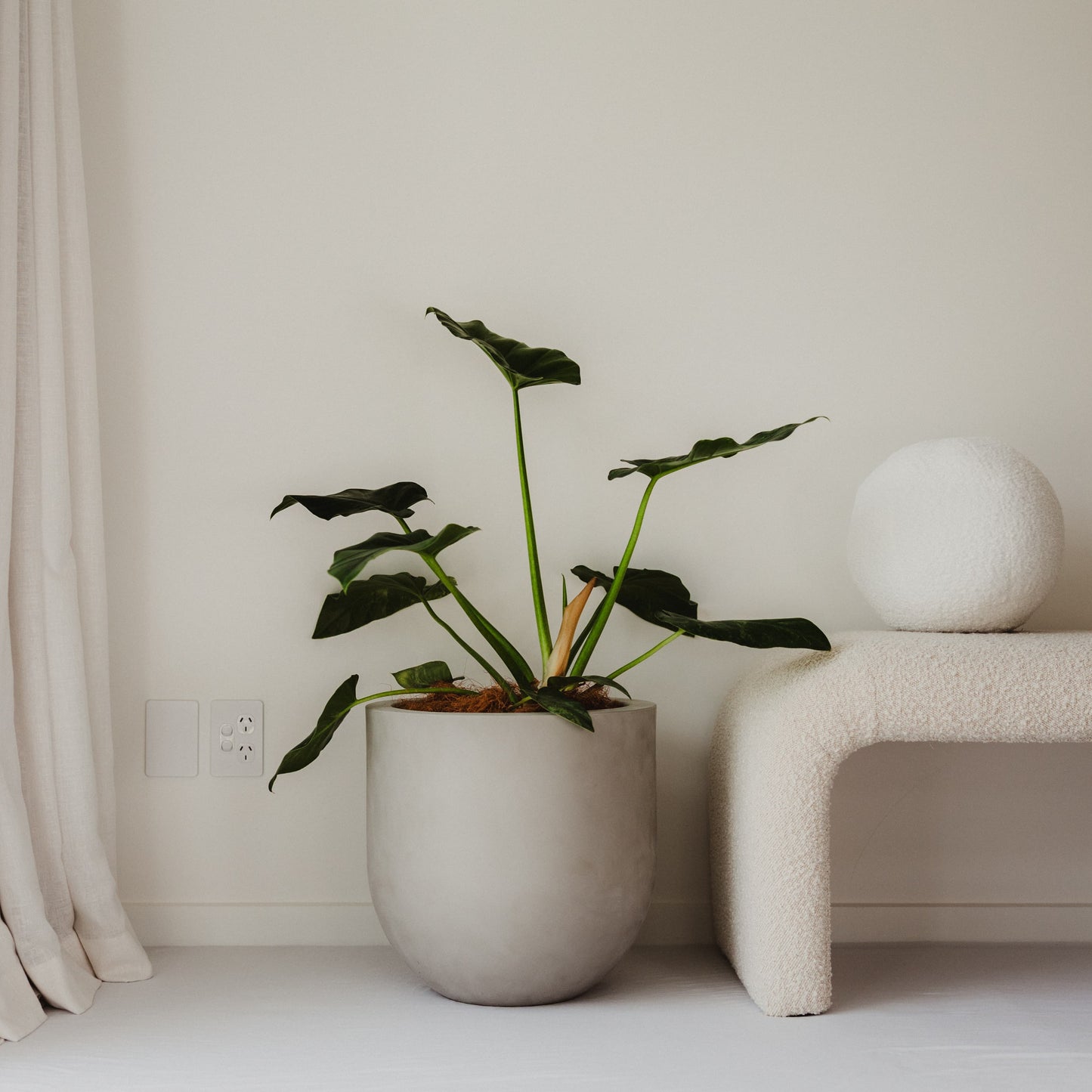 Lisbon 400 Planter. 40cm W x 40cm H.